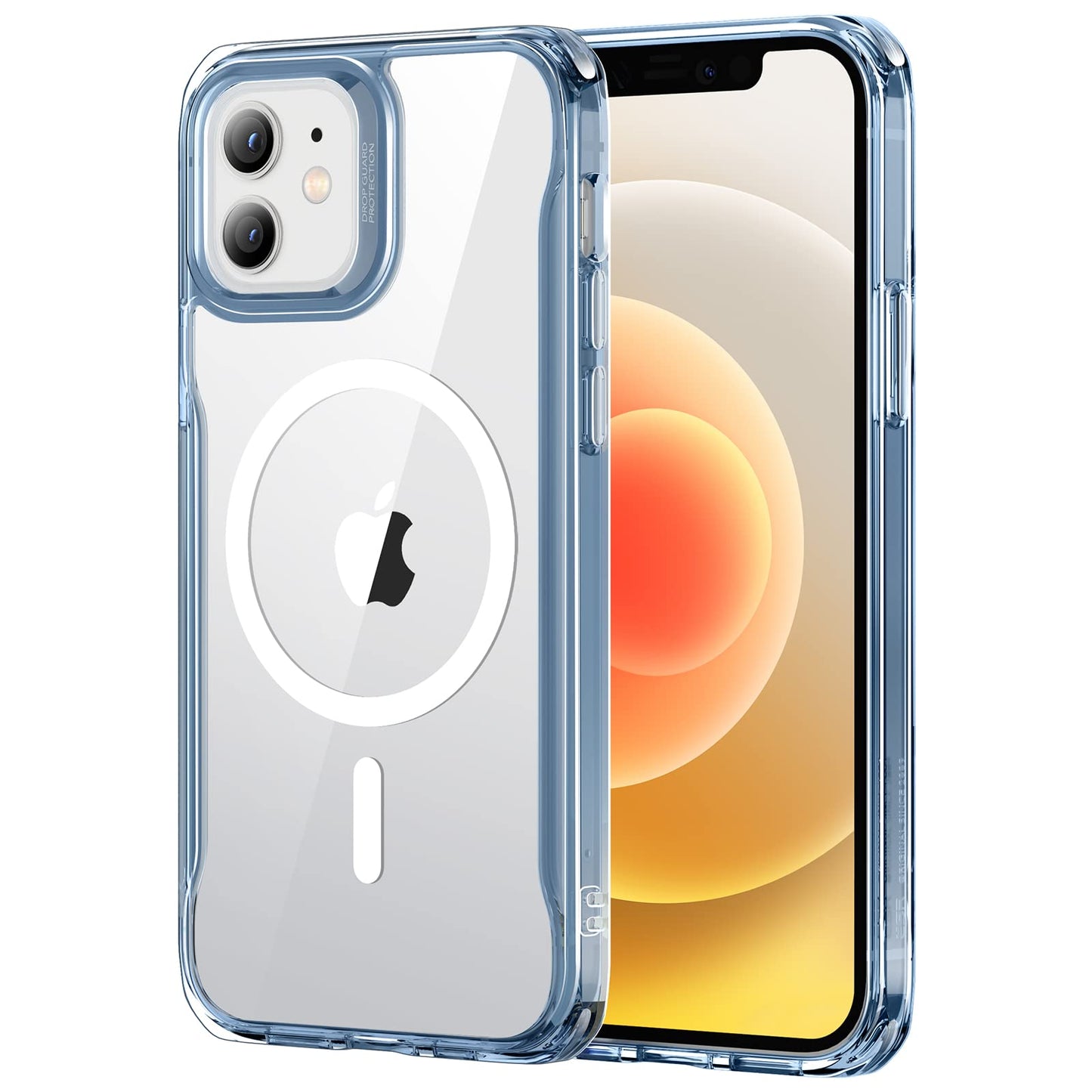 ESR for iPhone 14 Case/iPhone 13 Case, Compatible with MagSafe, Shockproof Military-Grade Protection, Magnetic Phone Case for iPhone 14/13, Classic Hybrid Case (HaloLock), Clear