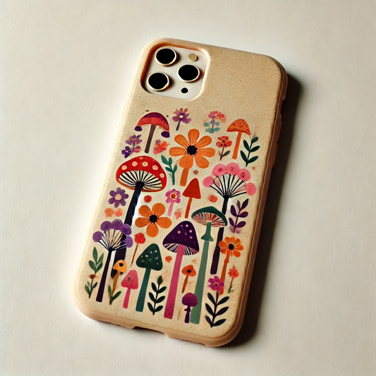 Seashell Shrooms and Blooms iPhone 12/ iPhone 12 Pro Case